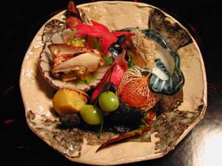 比良山荘:先付け