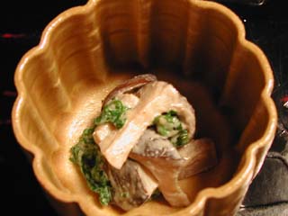 比良山荘:しめじ